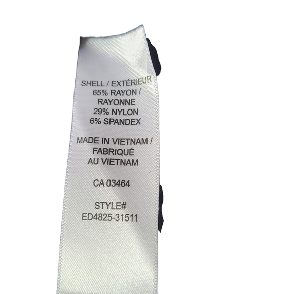 NEW WITH TAGS Ricki's black white gray midi squared skirt - Picture 4 of 9